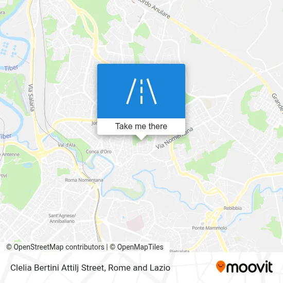 Clelia Bertini Attilj Street map