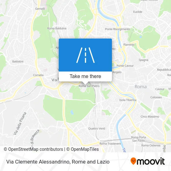 Clement Alexandrian Street map