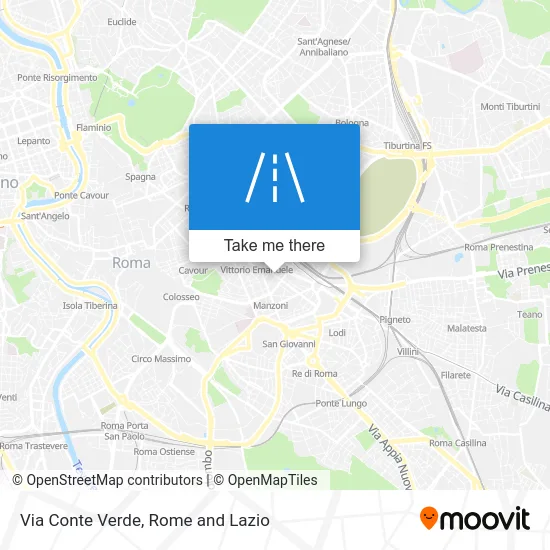 Conte Verde Street map