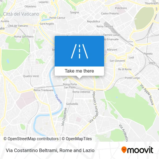 Costantino Beltrami Street map