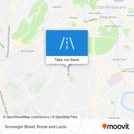 Scrovegni Street map