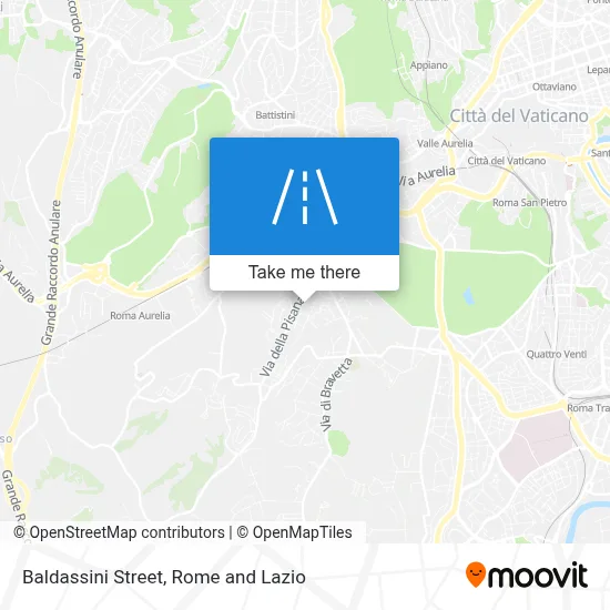 Baldassini Street map