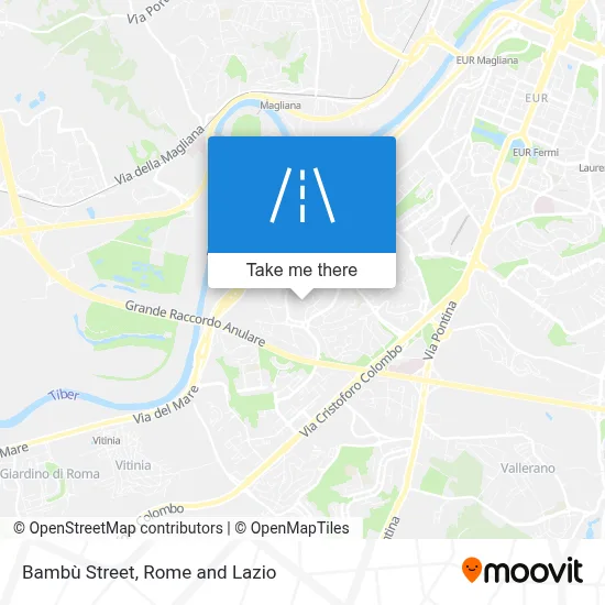 Bambù Street map