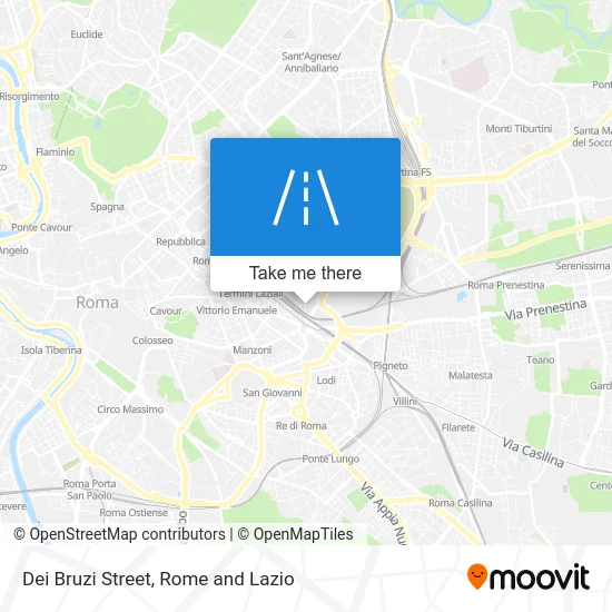 Dei Bruzi Street map