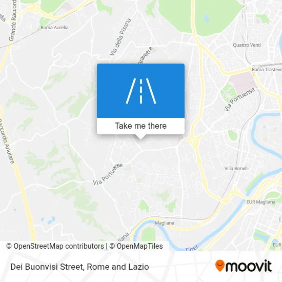 Dei Buonvisi Street map