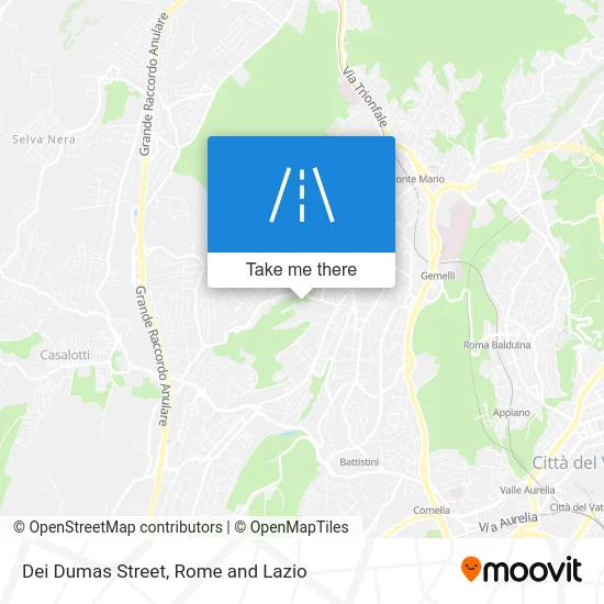 Dei Dumas Street map