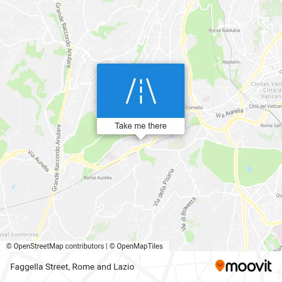 Faggella Street map