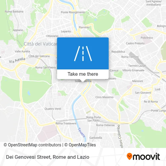 Dei Genovesi Street map
