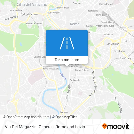 General Warehouses Street map