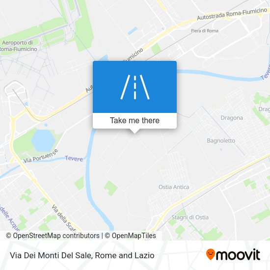 Via Dei Monti Del Sale map
