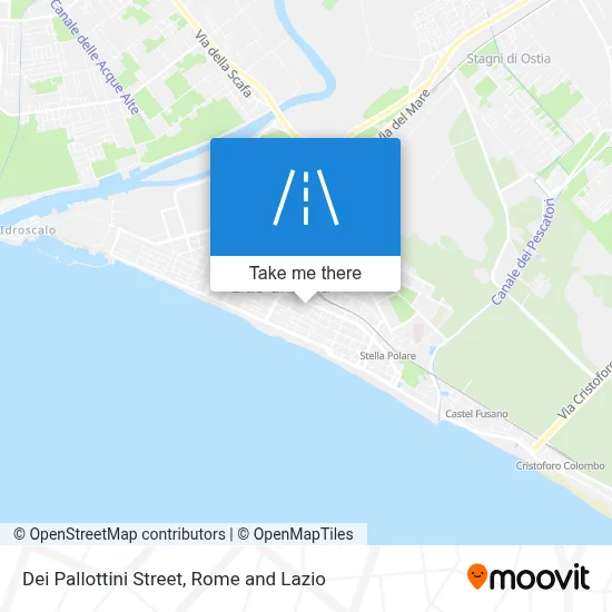 Dei Pallottini Street map