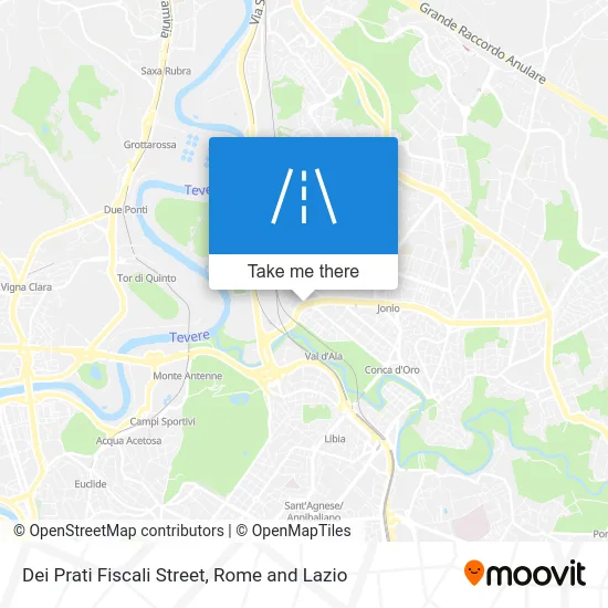 Dei Prati Fiscali Street map