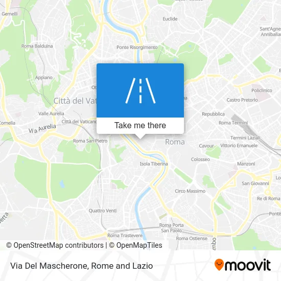 Mascherone Street map