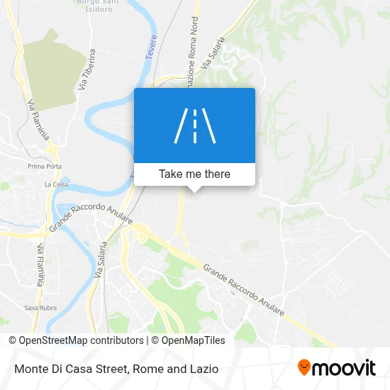 Monte Di Casa Street map