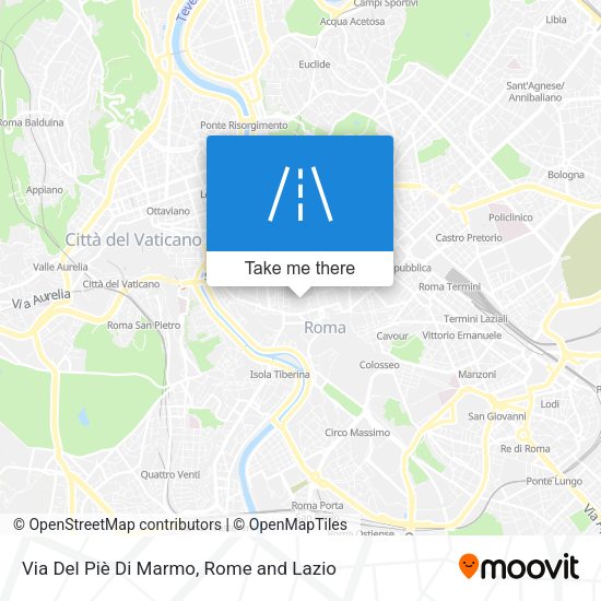 Via Del Piè Di Marmo map