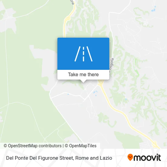Del Ponte Del Figurone Street map