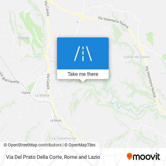 Via Del Prato Della Corte map