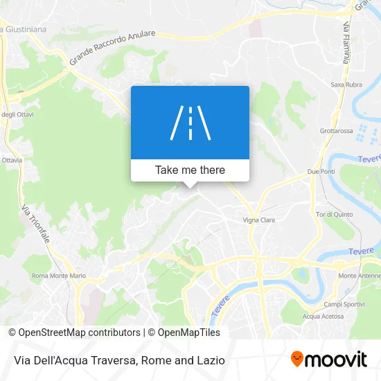 Via Dell'Acqua Traversa map