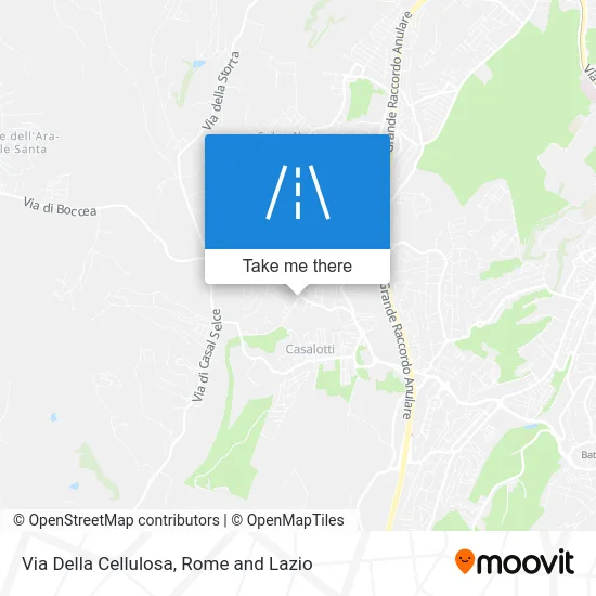 Cellulosa Street map