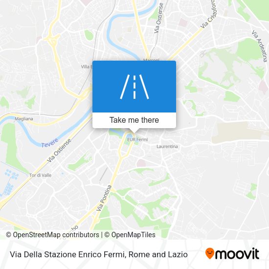 Via Della Stazione Enrico Fermi map