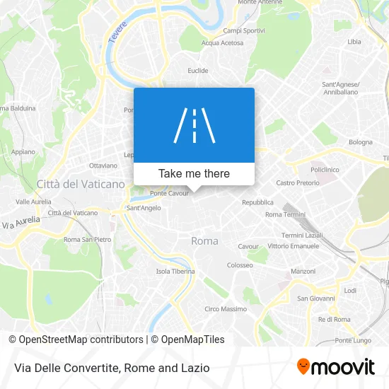 Convertite Street map