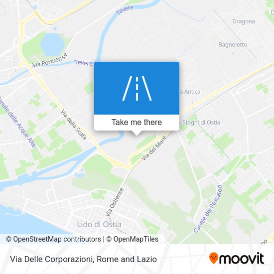 Via Delle Corporazioni map