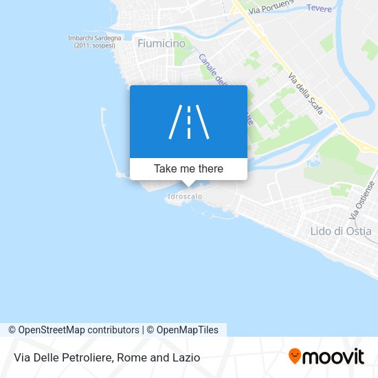 Via Delle Petroliere map