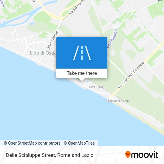 Delle Scialuppe Street map