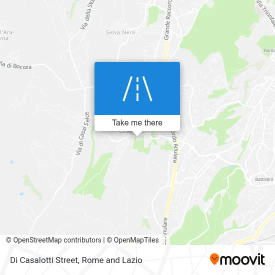 Di Casalotti Street map