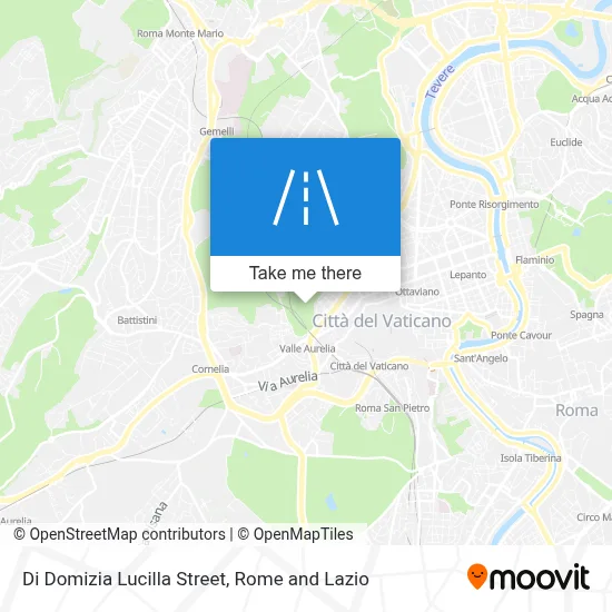 Di Domizia Lucilla Street map