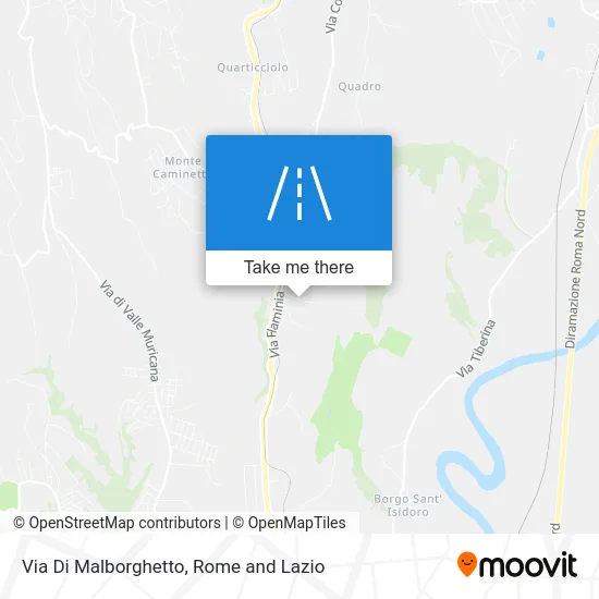 Malborghetto Street map