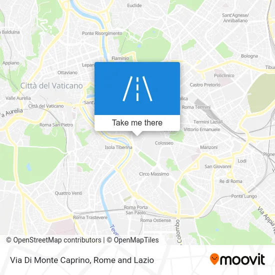 Di Monte Caprino Street map