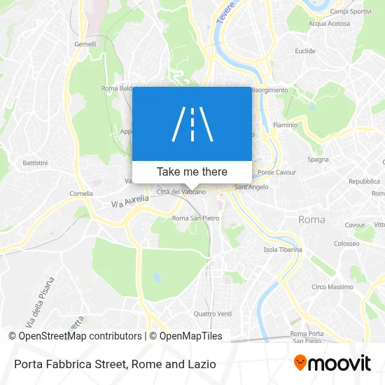 Porta Fabbrica Street map