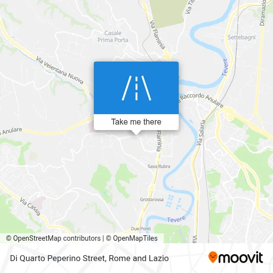 Di Quarto Peperino Street map