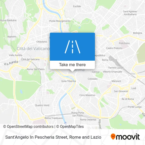 Sant'Angelo In Pescheria Street map