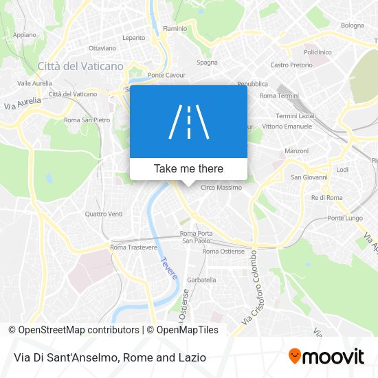 Via Di Sant'Anselmo map