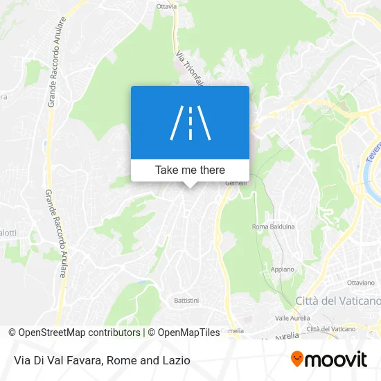 Val Favara Street map