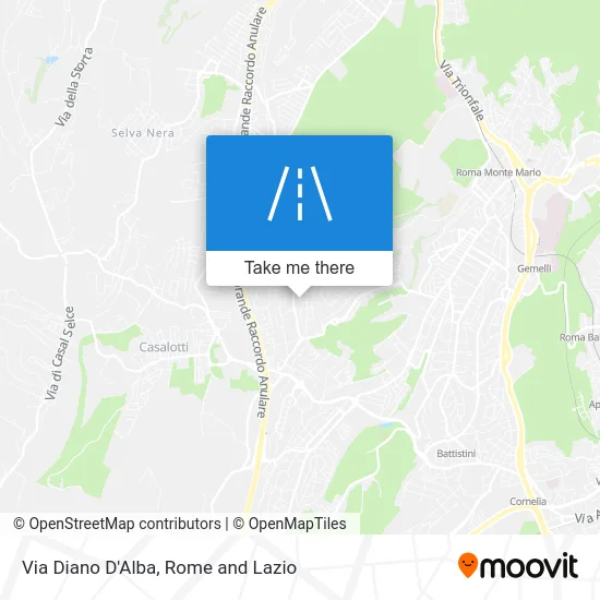 Diano D'Alba Street map