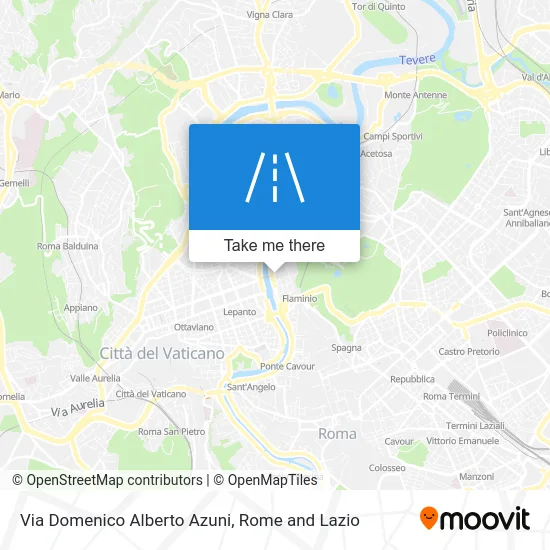 Domenico Alberto Azuni Street map