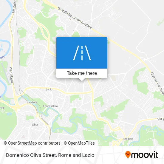 Domenico Oliva Street map