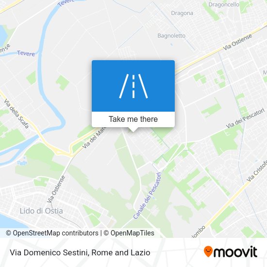 Via Domenico Sestini map