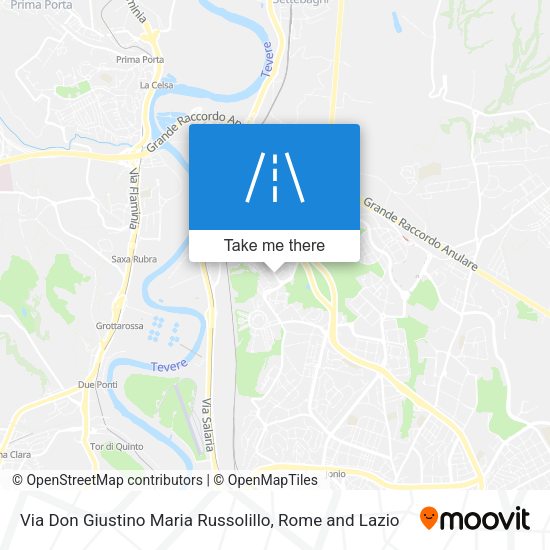 Via Don Giustino Maria Russolillo map