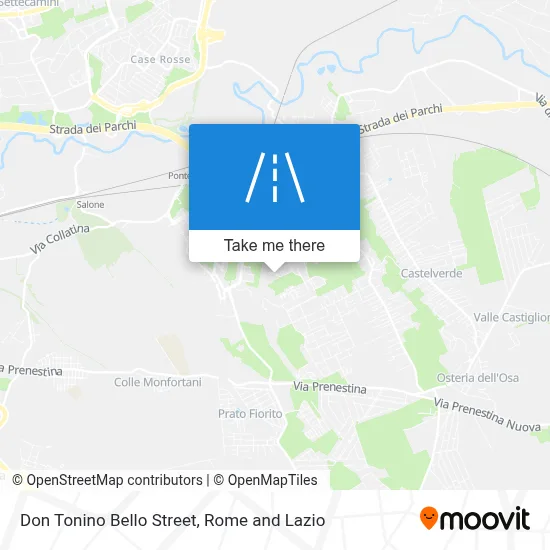 Don Tonino Bello Street map