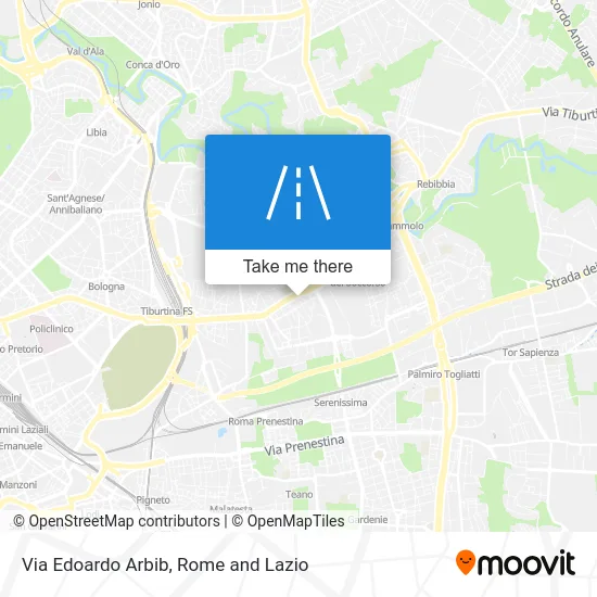 Edoardo Arbib Street map
