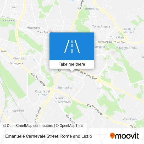 Emanuele Carnevale Street map