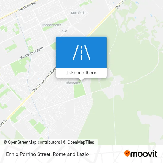 Ennio Porrino Street map