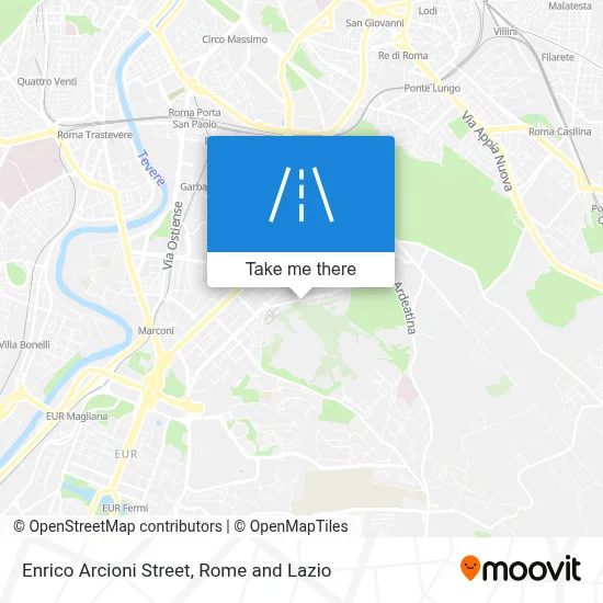 Enrico Arcioni Street map