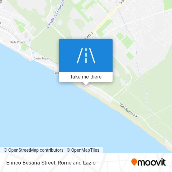 Enrico Besana Street map