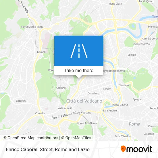 Enrico Caporali Street map