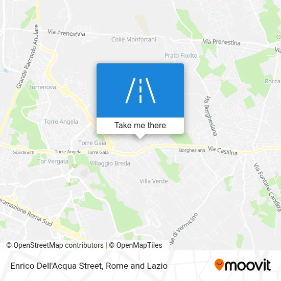 Enrico Dell'Acqua Street map